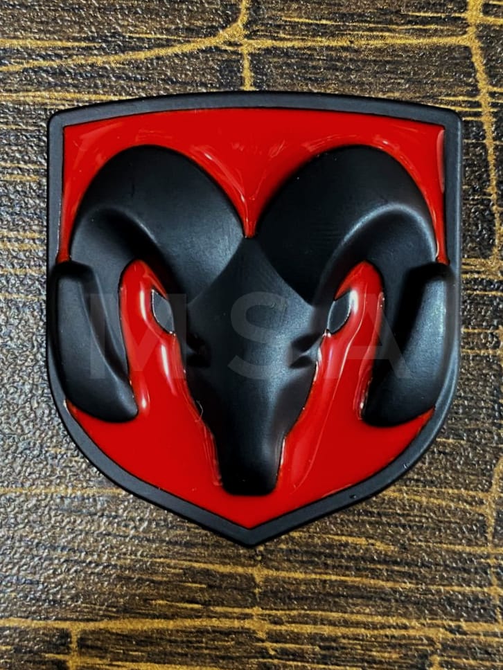 3D Markhor Car Badge Metal Logo