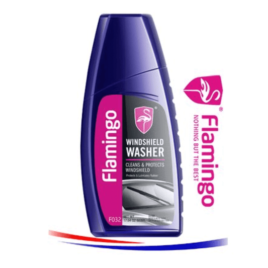 Flamingo Windshield Washer - Cleans And Protects Windshield - 500ml