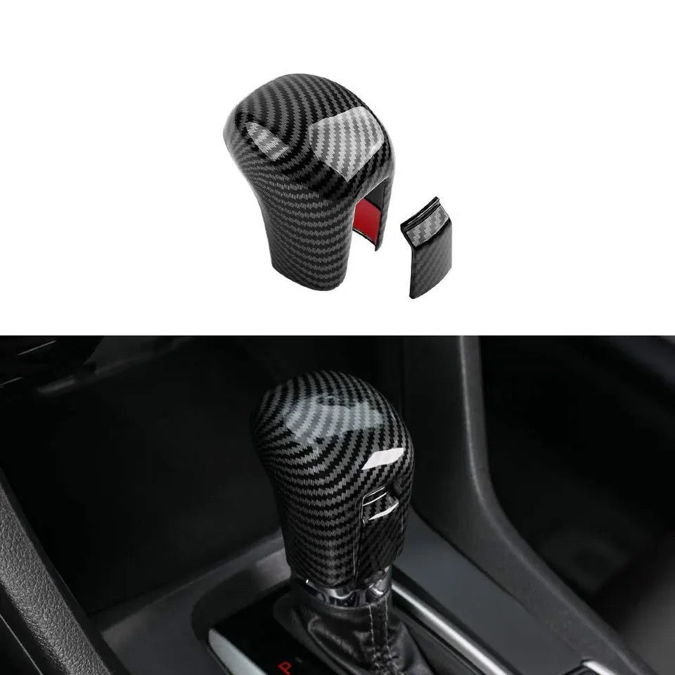 Honda Civic X Carbon Fiber Gear Cover Trim