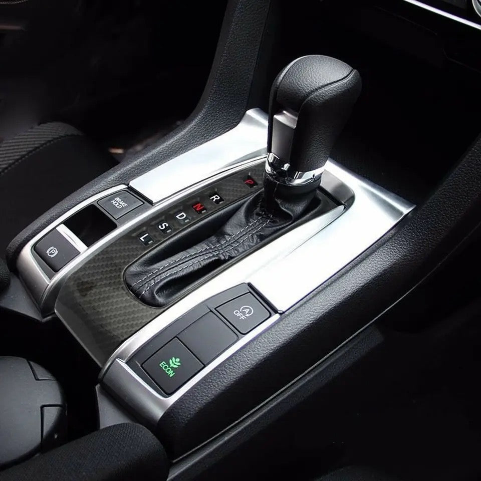 Honda Civic x Carbon Fiber Inner Gear Trim