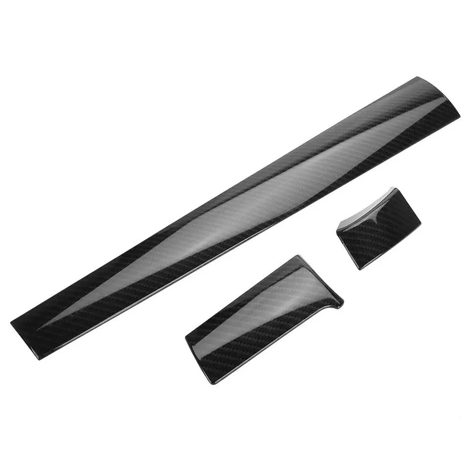 Honda Civic X Carbon Fiber Interior Front Dashboard Trims - 3 Pcs