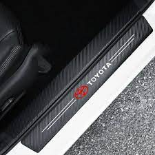 Carbon Fiber Car Door Threshold Anti-Scratch Sticker - 4Pcs