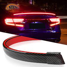 Universal Carbon Fiber LED Rear Wing Spoiler
