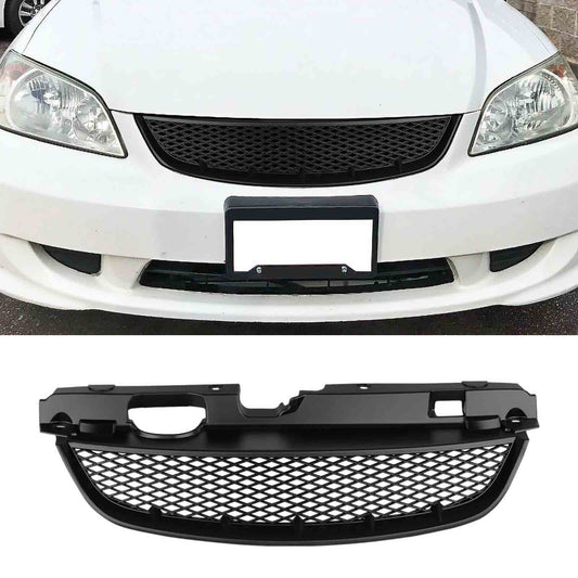 Honda Civic 2005 Abs Plastic Mesh Front Grill